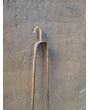 Small French Fireplace Tongs made of Wrought iron 