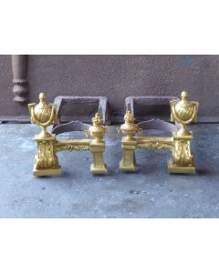 Neoclassical Fireplace Andiron