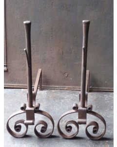 Large Andirons | Landiers