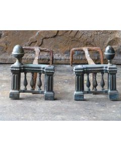 Neoclassical Fireplace Andiron