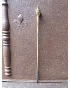 Polished Brass Fire Poker