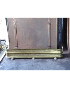 Brass Fireplace Fender