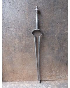 Polished Steel Fire Tongs