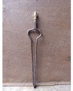 Antique Dutch Fire Tongs