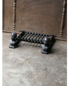 Antique Fireplace Log Grate