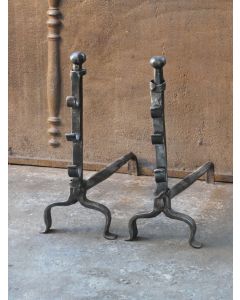 Gothic Andirons Fireplace