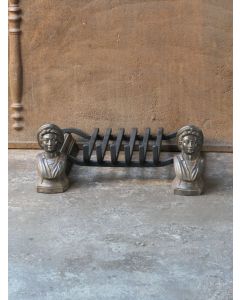 Antique Fireplace Log Grate