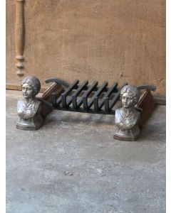 Antique Fireplace Log Grate