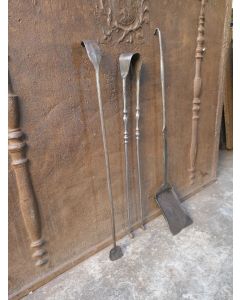 Antique French Fireplace Tools