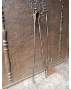 Antique French Fireplace Tools