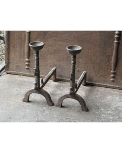 Gothic Style Andirons