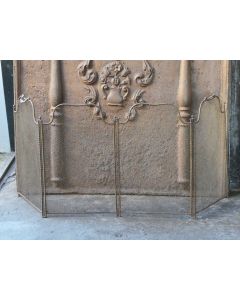 Antique French Fire Screen