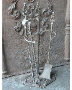 Art Nouveau Fire Tools