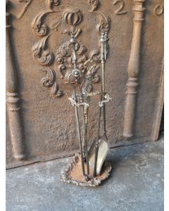 Victorian Fireplace Tool Set