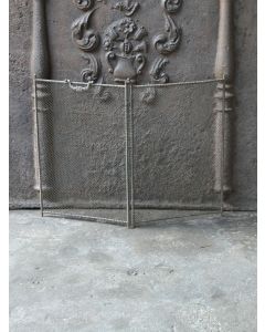 Antique French Fire Screen