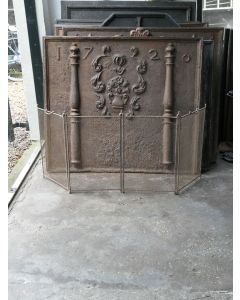 Antique French Fire Screen