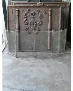 Antique French Fire Screen