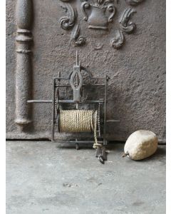 Antique Wall-Mounted Spit Jack