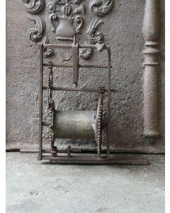 Large Antique Weight-Driven Spit Jack