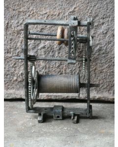 Small Antique Weight-Driven Spit Jack