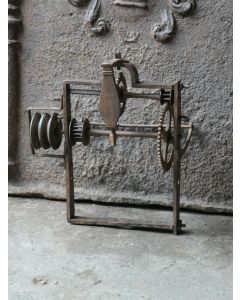 Antique Wall-Mounted Spit Jack