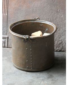 Antique Log Bucket