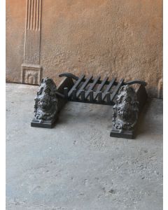 Antique Fireplace Log Grate