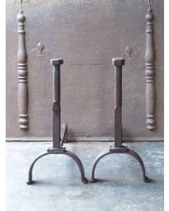 Wrought Iron Fire Dogs