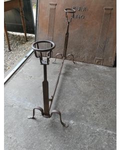 Antique Hand-Forged Andiron