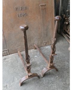 Large Andirons | Landiers