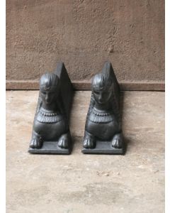 Sphinx Andirons