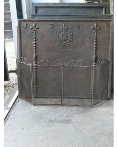 Antique French Fire Screen