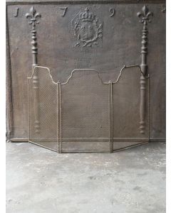 Antique French Fire Screen