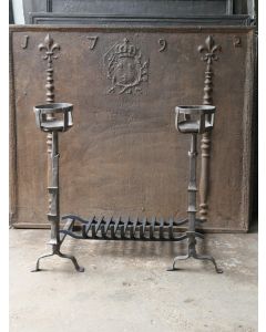 Wrought Iron Fireplace Rack