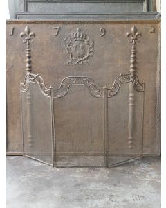 Decorative Art Deco Fireplace Screen