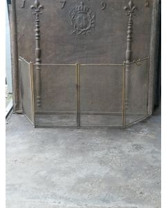 Antique French Fire Screen