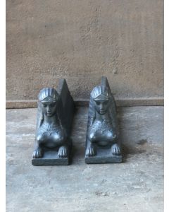 Sphinx Andirons