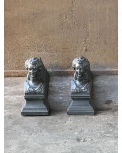 Woman Andirons