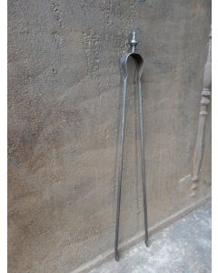 Antique French Fire Tongs