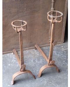 Large Andirons | Landiers