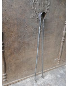 Antique French Fire Tongs