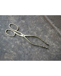 Brass Fireplace Tongs