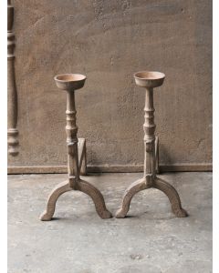 Gothic Style Andirons