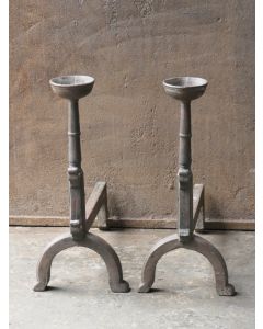 Gothic Style Andirons