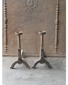 Gothic Style Andirons