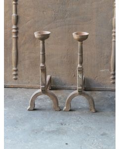 Gothic Style Andirons