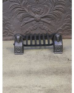 Antique Fireplace Log Grate