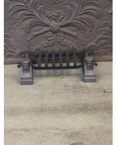 Antique Fireplace Log Grate