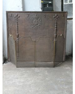 Antique French Fire Screen