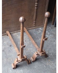 Large Andirons | Landiers